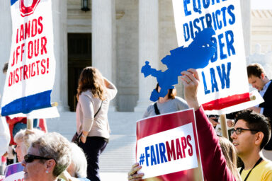 Anti-gerrymandering rally