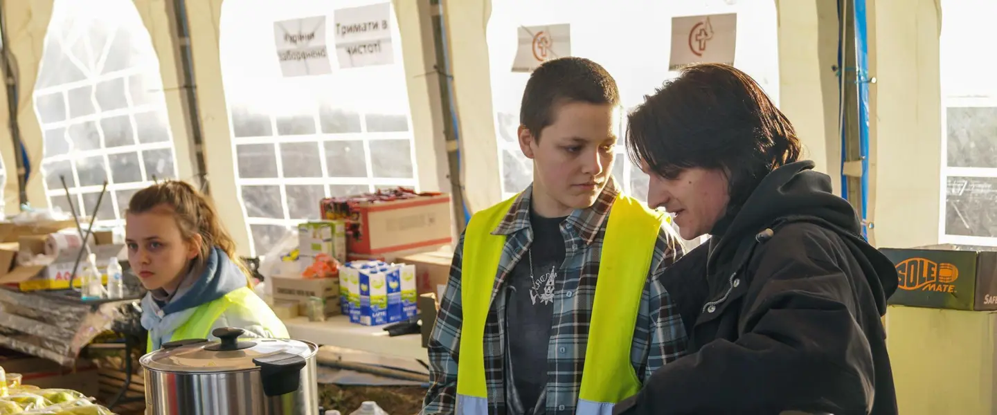 Alexandra, food, Ukraine refugees