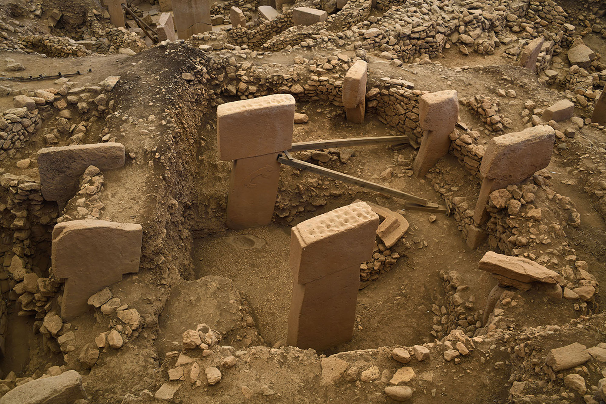 Main excavation area, Göbekli Tepe