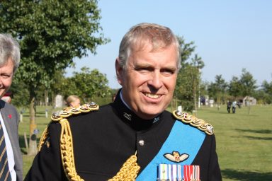 Prince Andrew, National Memorial Arboretum