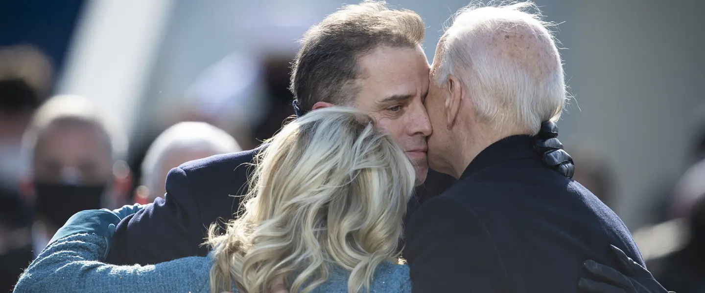 Joe Biden, Jill Biden, and Hunter Biden