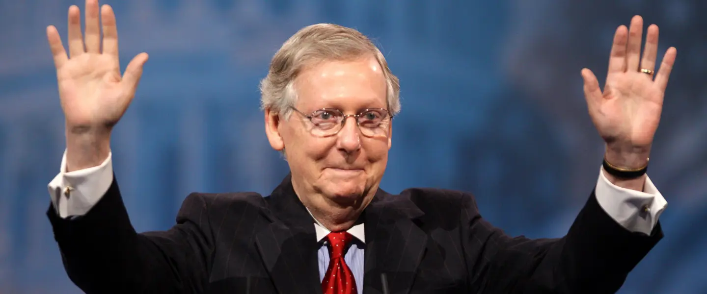 Mitch McConnell, CPAC, National Harbor, MD