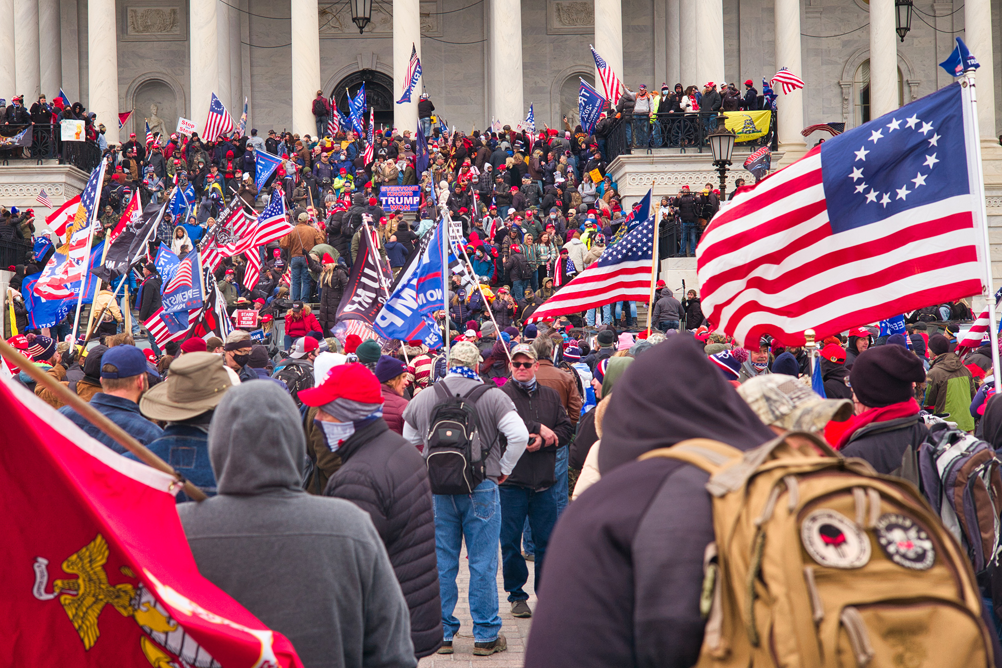 Donald Trump, Supporters, January 6