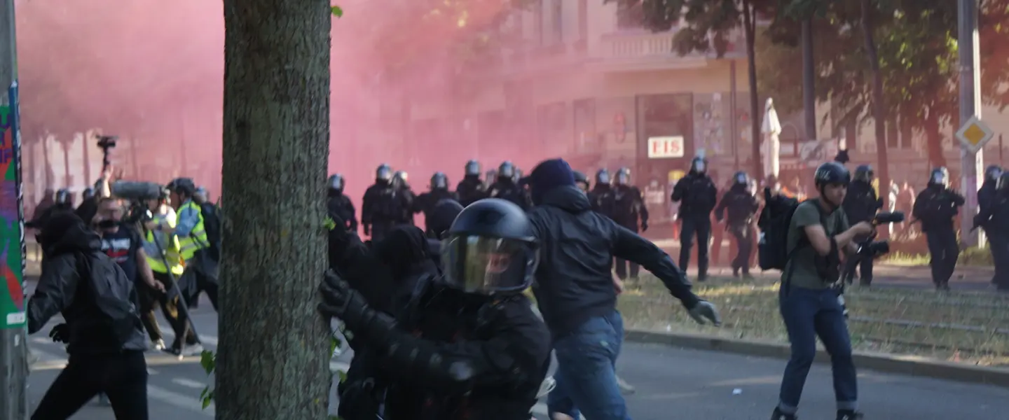 Free Lina protests, Leipzig