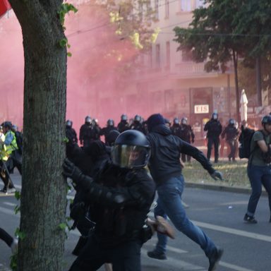 Free Lina protests, Leipzig