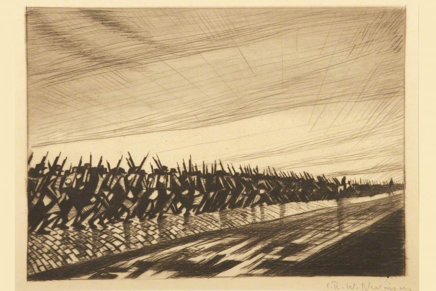 Column on the March, C. R. W. Nevinson