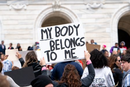 My Body Belongs To Me, sign, St Paul