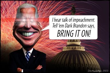 Dark Brandon, Joe Biden, impeachment