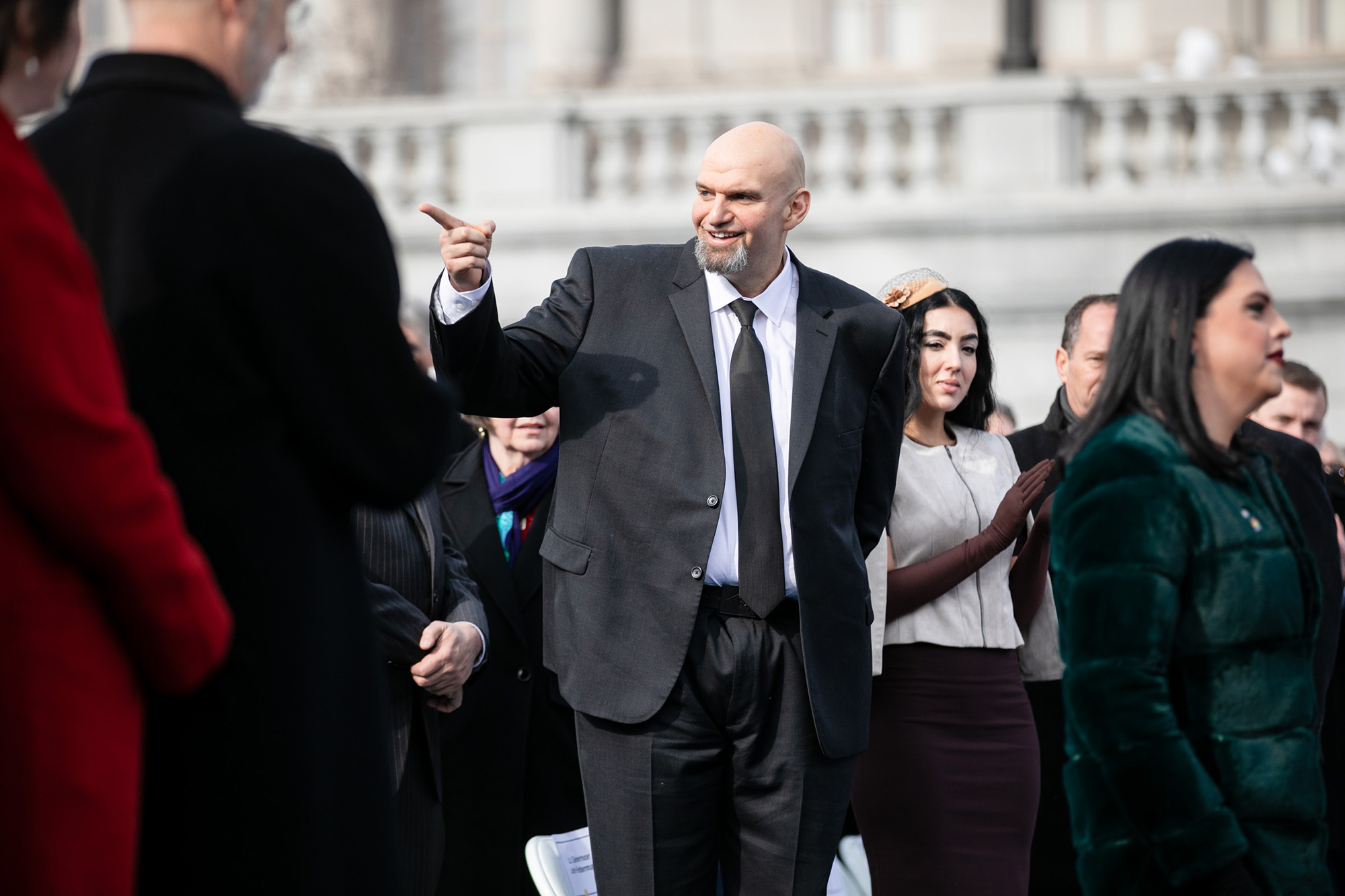 John Fetterman, inauguration, Pennsylvania