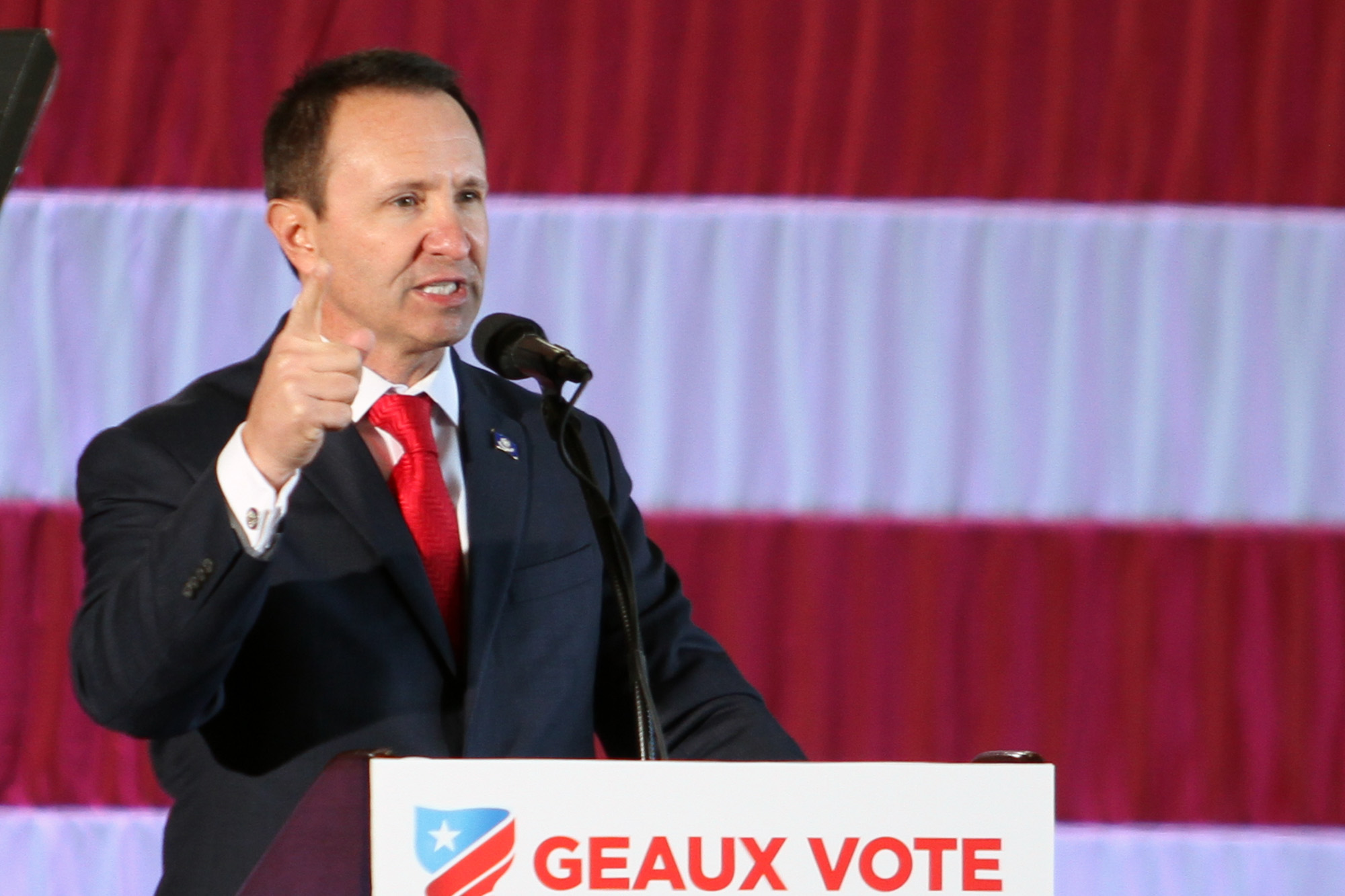 Jeff Landry, LAGOP, rally