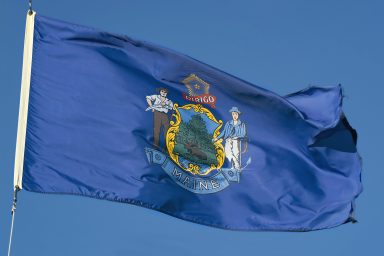 Maine flag