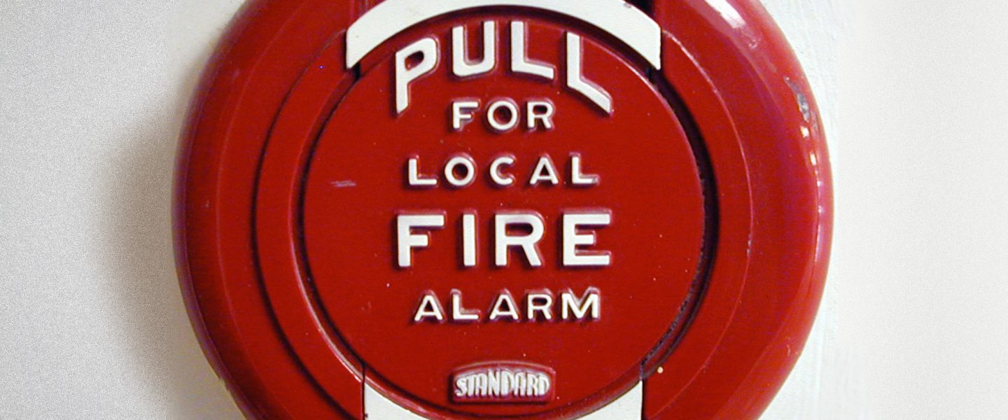 old fire alarm