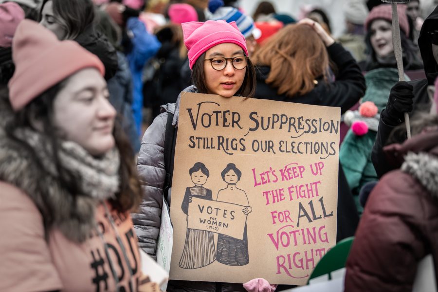 Women's March, Washington DC, 2020