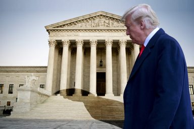 Donald Trump, shadow, Supreme Court