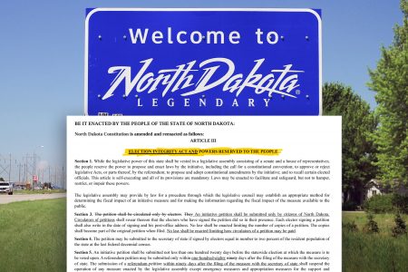 North Dakota, Election Integrity Act