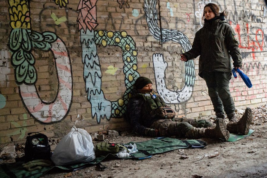 Ukraine, Women, Fighters, Kyiv