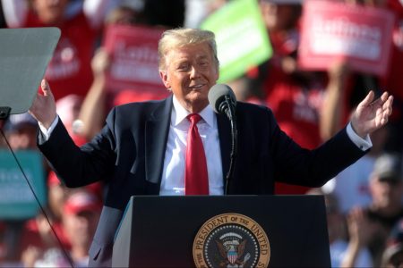 Donald Trump, airport, rally, Goodyear, AZ