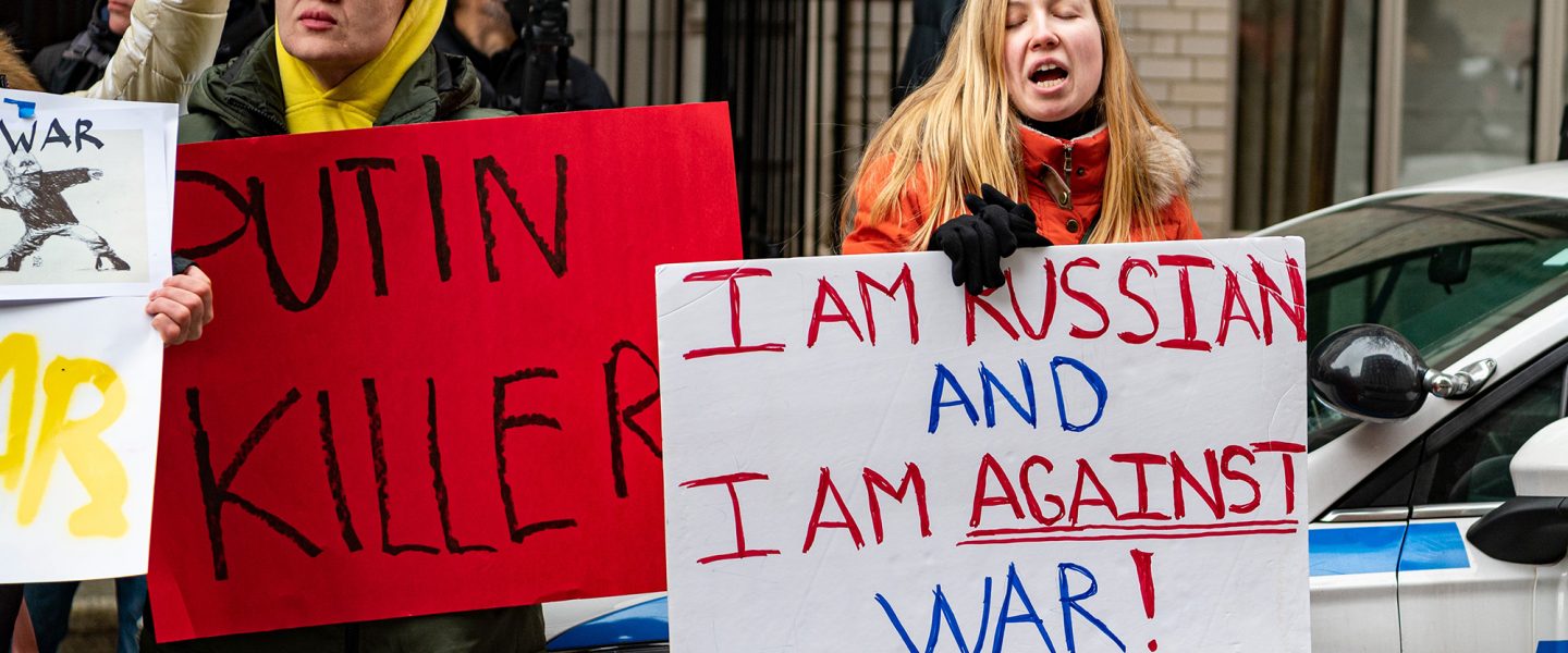 Stop Putin Now, Rally, New York