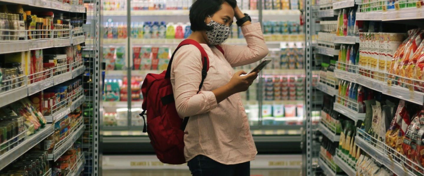 grocery, customer, shopping aisle