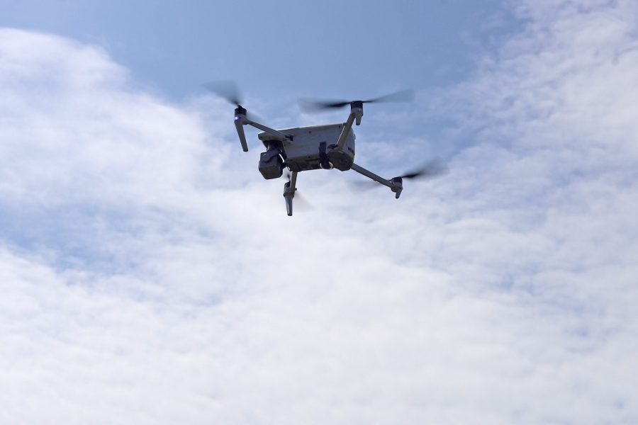 Soldier, launches, observation drone, Ukraine,115th Mechanized Brigade