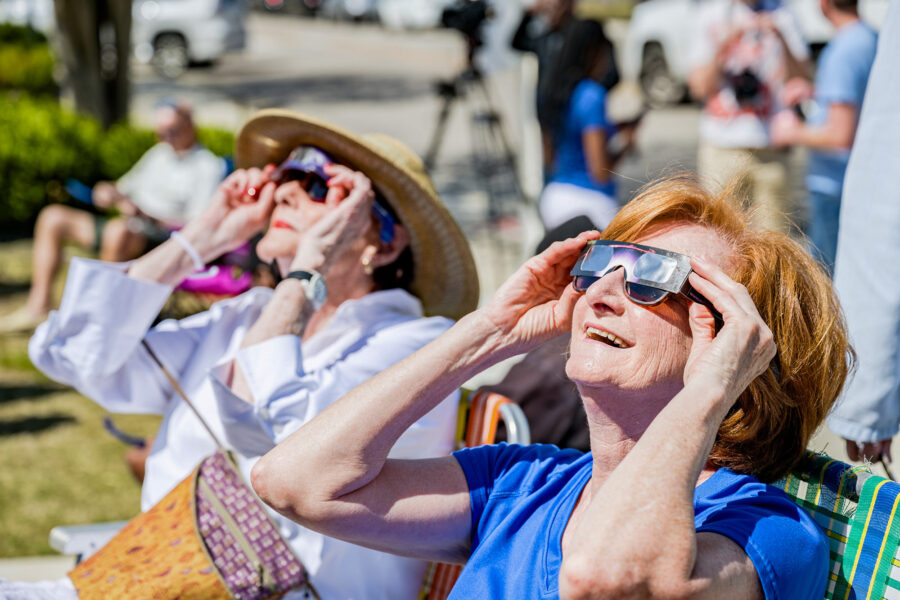 Eclipse, viewing party, Greenville, NC