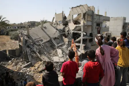 rescue team, Rafah, Gaza