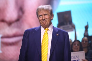 Donald Trump, Smirk, Dream City Church, Phoenix, AZ