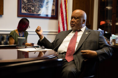 Congressman, Bennie Thompson, meeting.