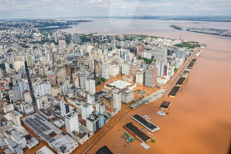 Flooding, Canoas, Brazil