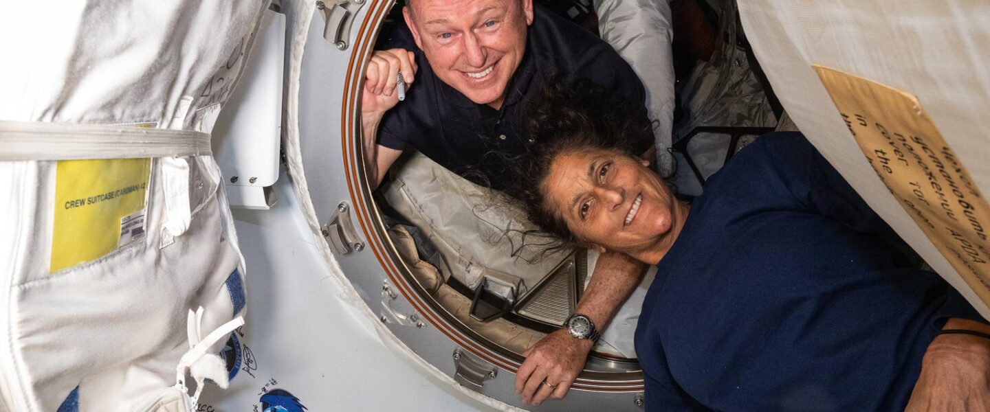 space, NASA, ISS, Starliner, Butch Wilmore and Suni Williams, stuck in orbit