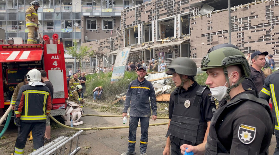 Okhmatdyt Children’s Hospital, damaged, Russia, missiles