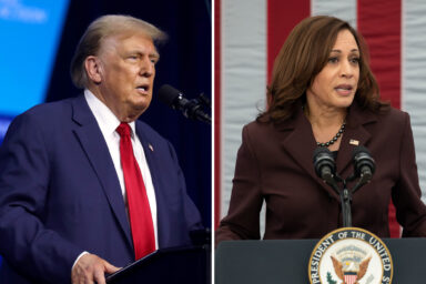 Donald Trump, Kamala Harris, Election 2024