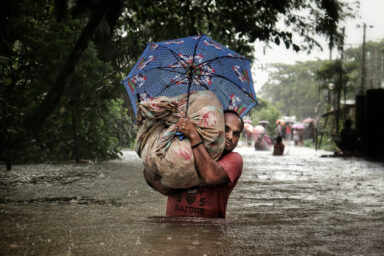 flash flood, Sylhet, Bangladesh