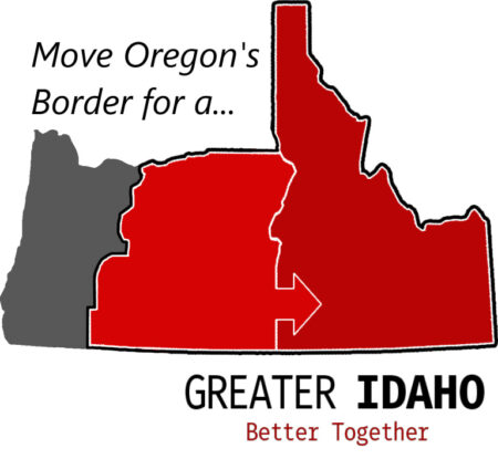 Greater Idaho, promotional map