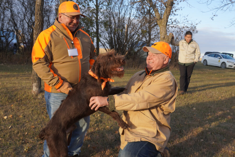 Tim Walz, Hunting Dog