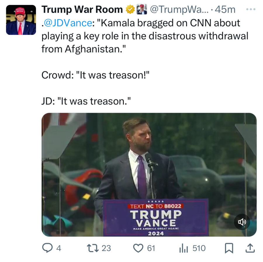 JD Vance Screenshot