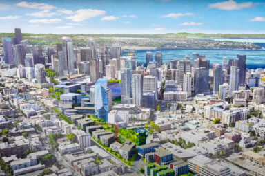 Seattle, Lid i-5 Project, artist's rendering