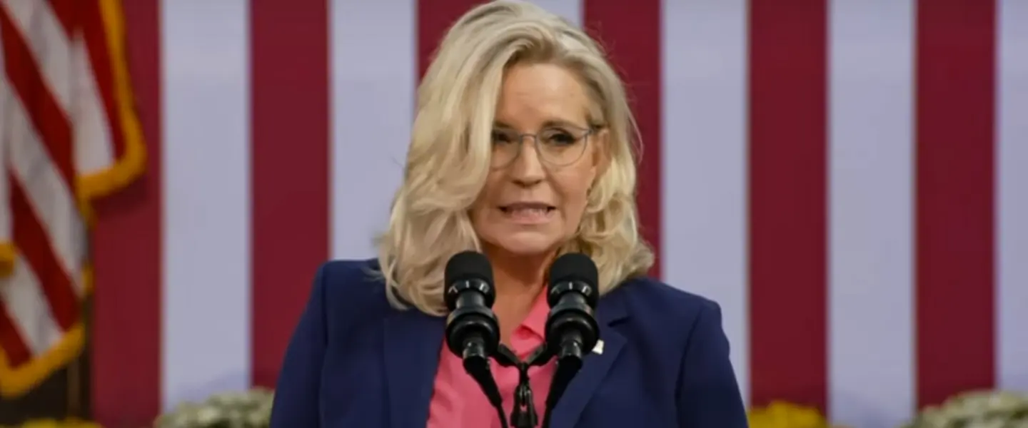 Liz Cheney, supports, Kamala Harris