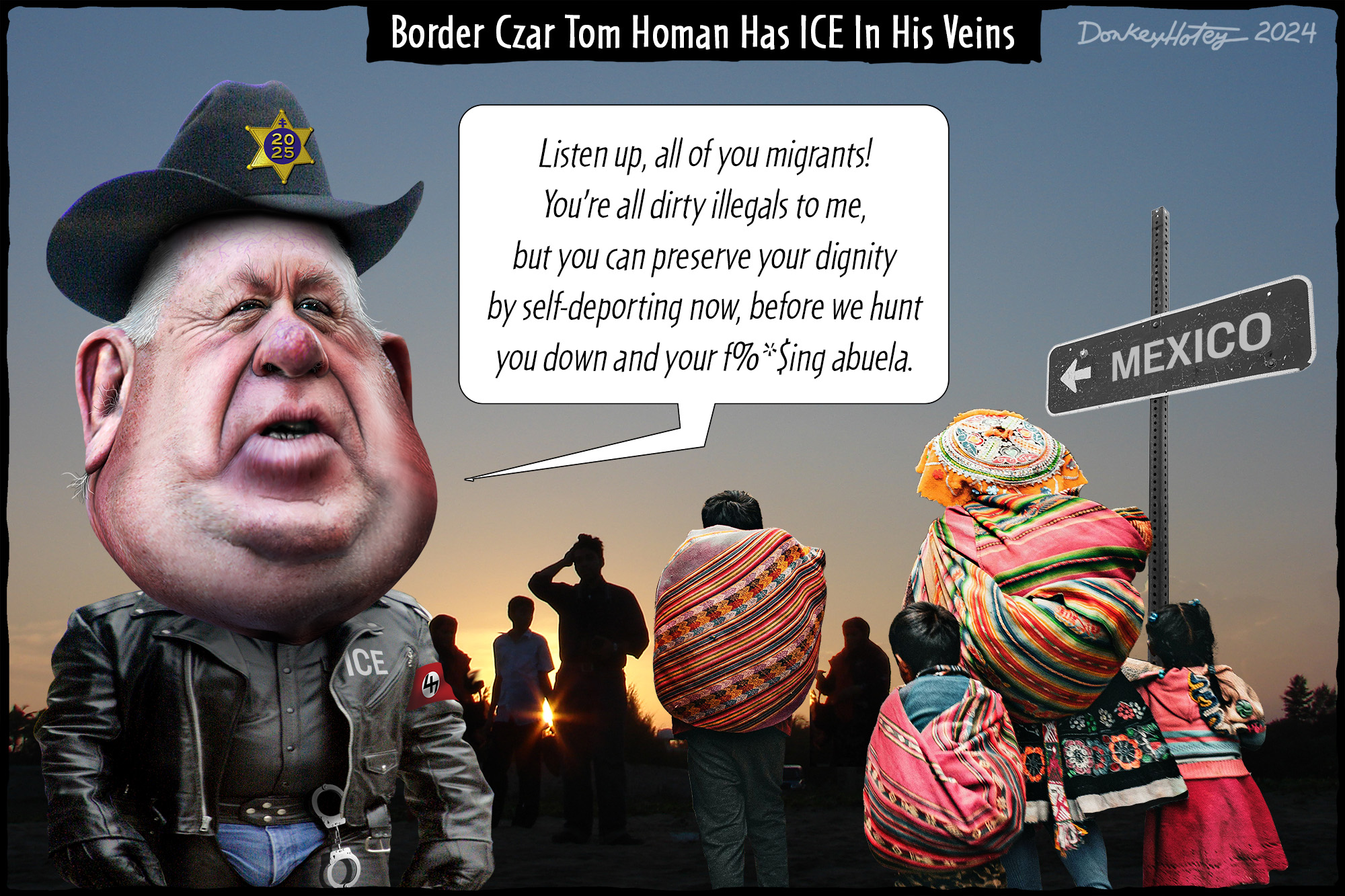 Donald Trump, Thomas Homan, immigration, Zero Tolerance.