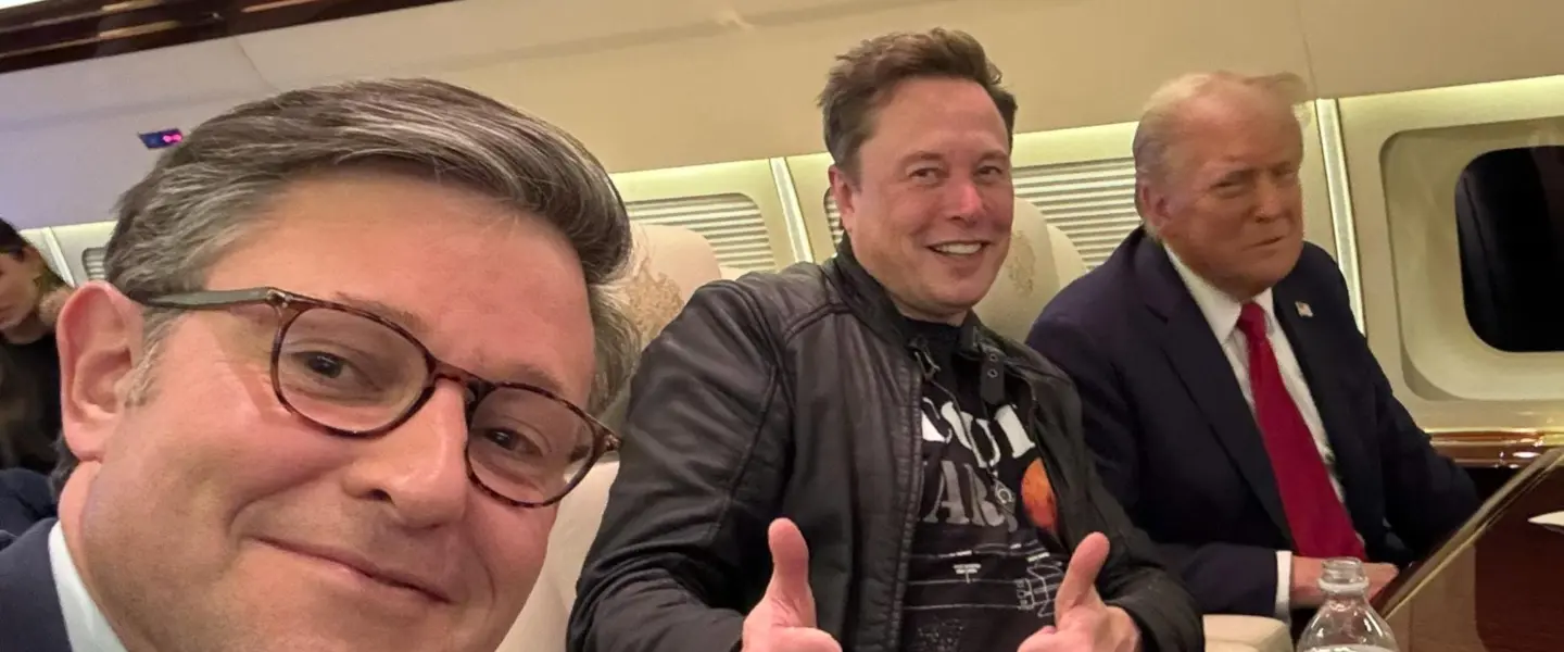 Donald Trump, Elon Musk, Mike Johnson