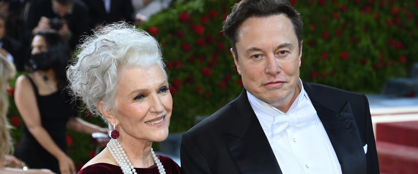 Elon Musk, mother, Maye, Met Gala