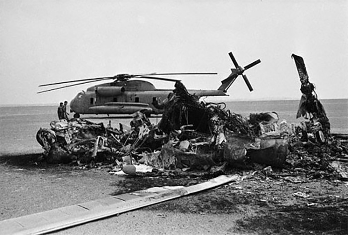 Operation Eagle Claw, Wreckage, 1980