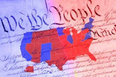 We the People, United States, Red Blue Divide