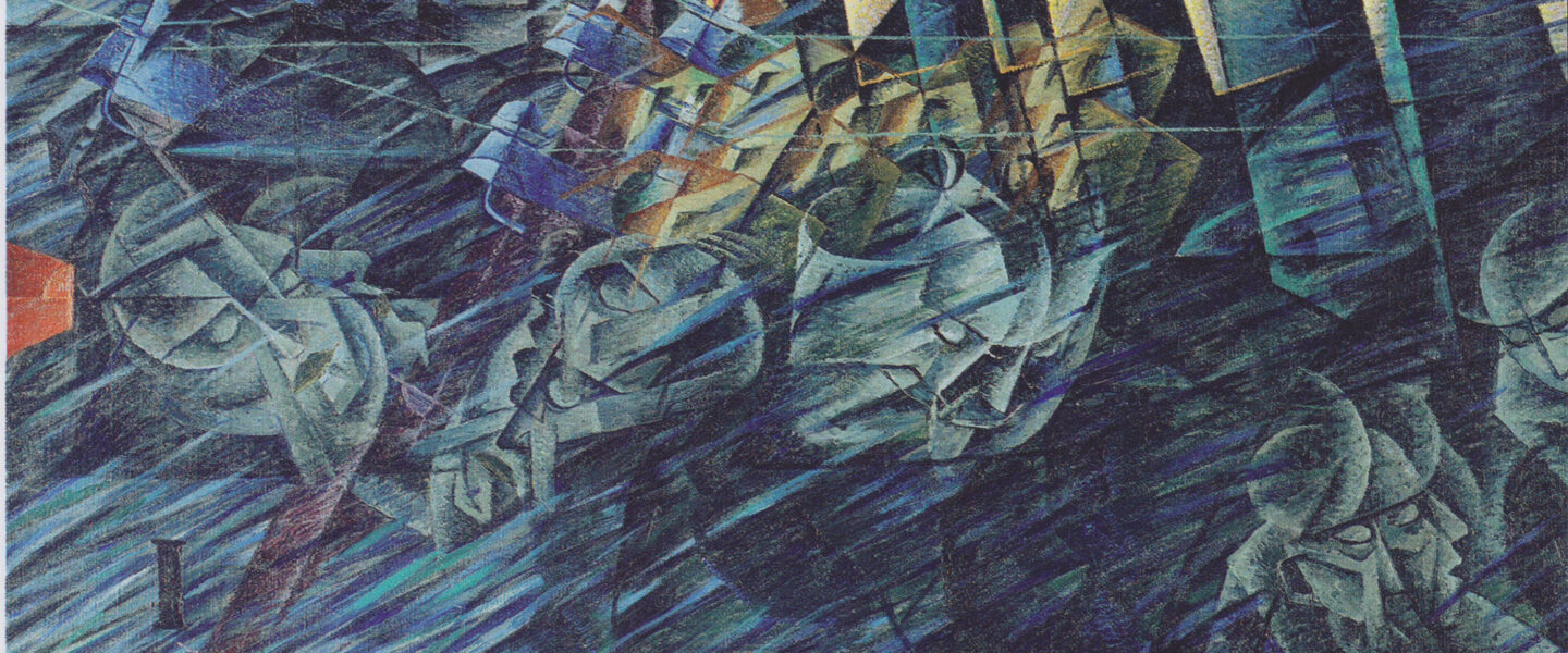 States of Mind, Those Who Go, Umberto Boccioni, 1911