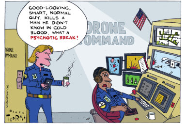 Drone warfare