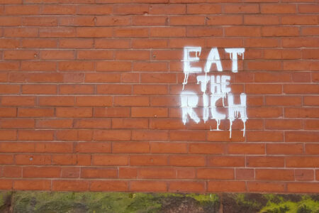 Eat the Rich, Graffiti