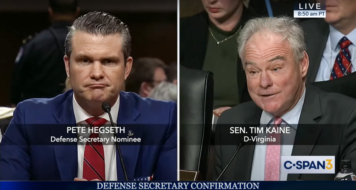 Defense Secretary, Nominee, Pete Hegseth, testifies