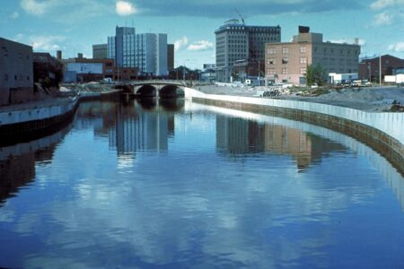 Flint, Michigan, River, Bridge