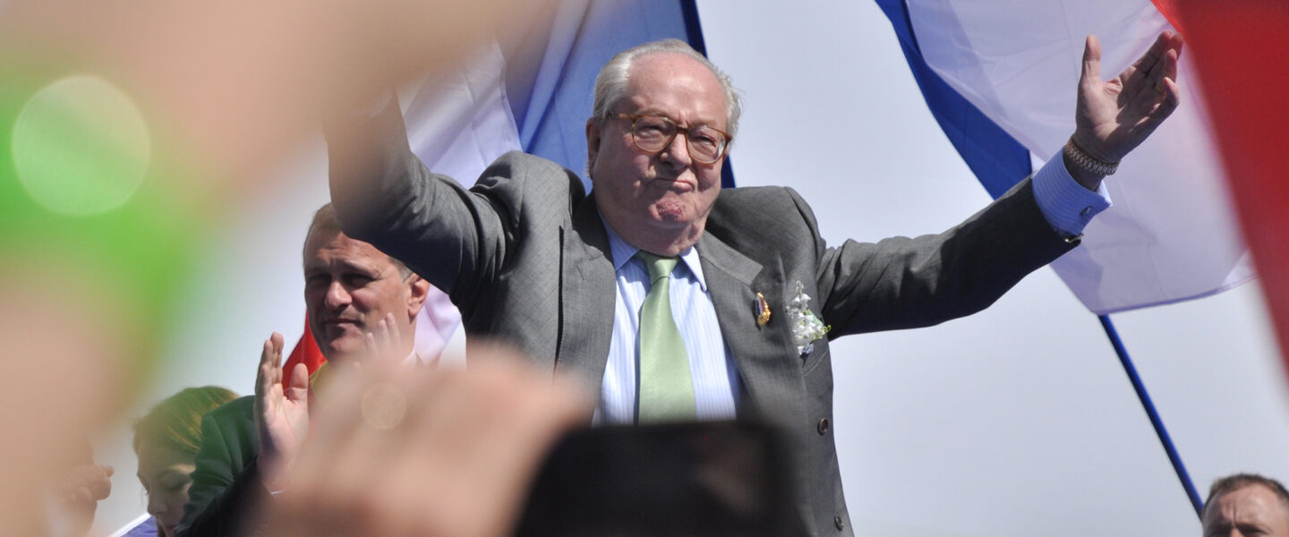 Jean-Marie Le Pen, National Front, rally, 2012