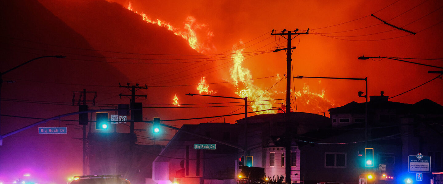 Pacific Palisades Fire. Malibu, CA. 2025